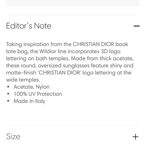 Authentic Christian Dior Wildior Sunglasses - Picture 10 of 13